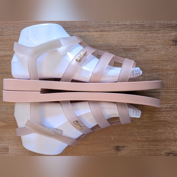 Melissa Women's Sun Rodeo Strappy Fisherman Scented Sandals Frosted Pink Size 9 - Picture 11 of 12